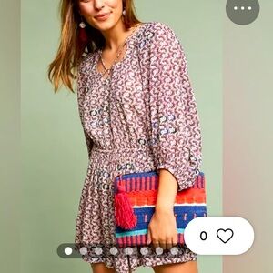 Floral Romper! Holding Horses. Super cute pattern.